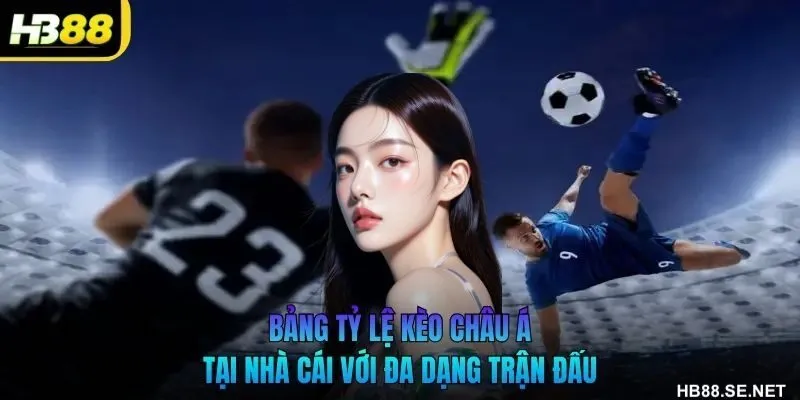 Bảng tỷ lệ kèo châu Á tại nhà cái với đa dạng trận đấu